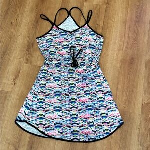 Xhilaration Multicolor Patterned‎ Kids One Piece